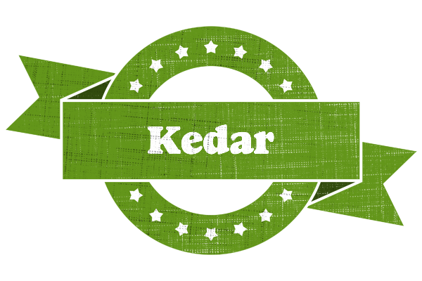 Kedar natural logo
