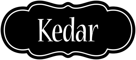 Kedar welcome logo