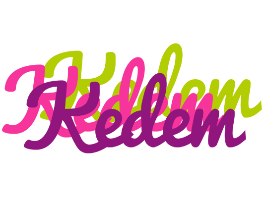 Kedem flowers logo