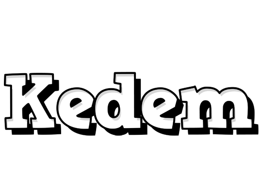 Kedem snowing logo