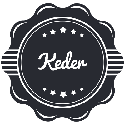 Keder badge logo