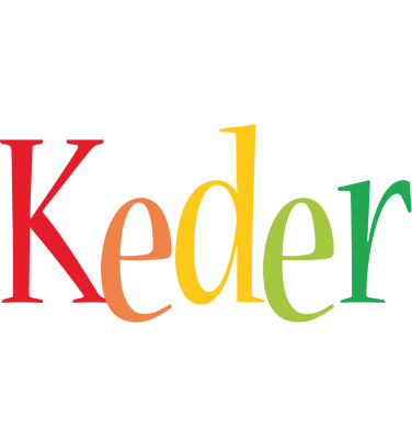 Keder birthday logo