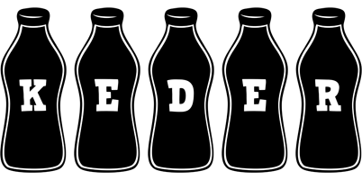 Keder bottle logo