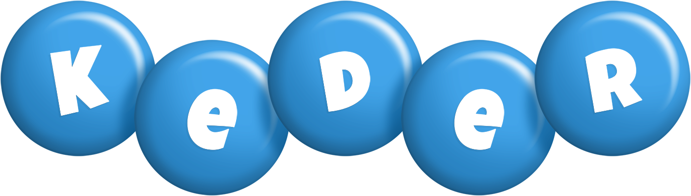 Keder candy-blue logo