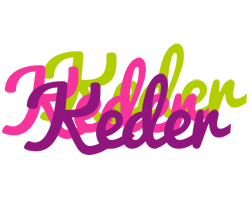 Keder flowers logo