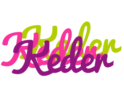 Keder flowers logo