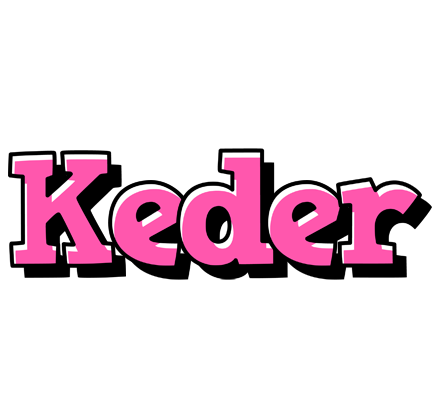 Keder girlish logo