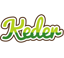Keder golfing logo