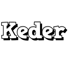 Keder snowing logo