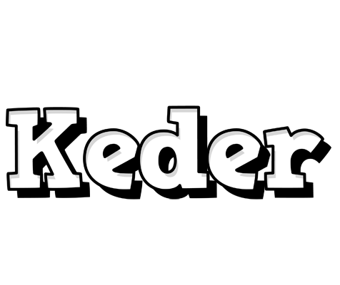 Keder snowing logo