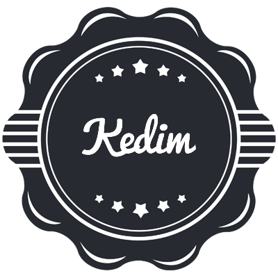 Kedim badge logo