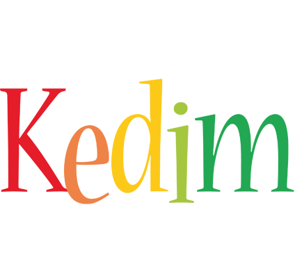 Kedim birthday logo