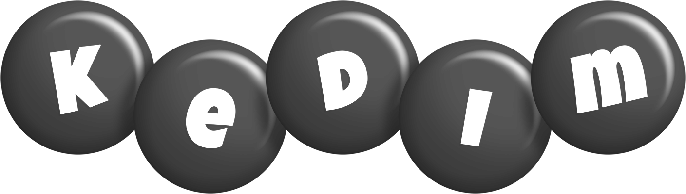 Kedim candy-black logo