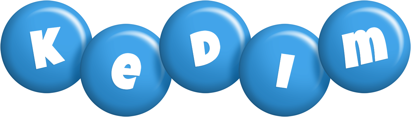 Kedim candy-blue logo