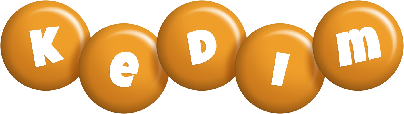 Kedim candy-orange logo