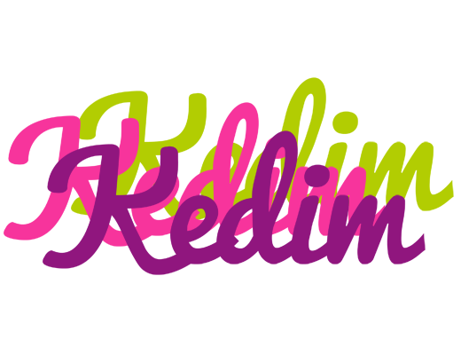 Kedim flowers logo
