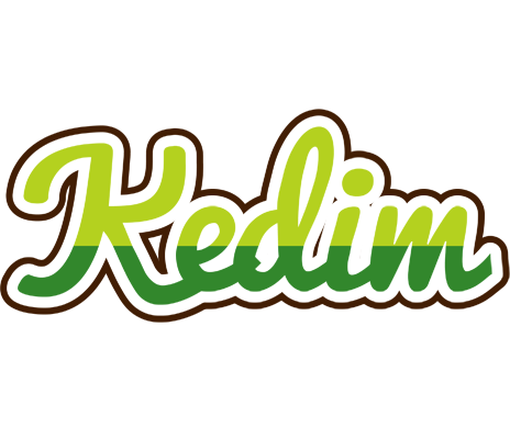 Kedim golfing logo