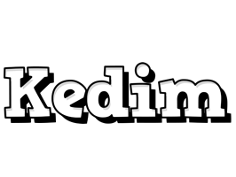 Kedim snowing logo