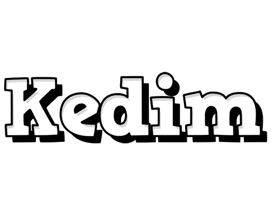 Kedim snowing logo