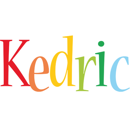 Kedric birthday logo