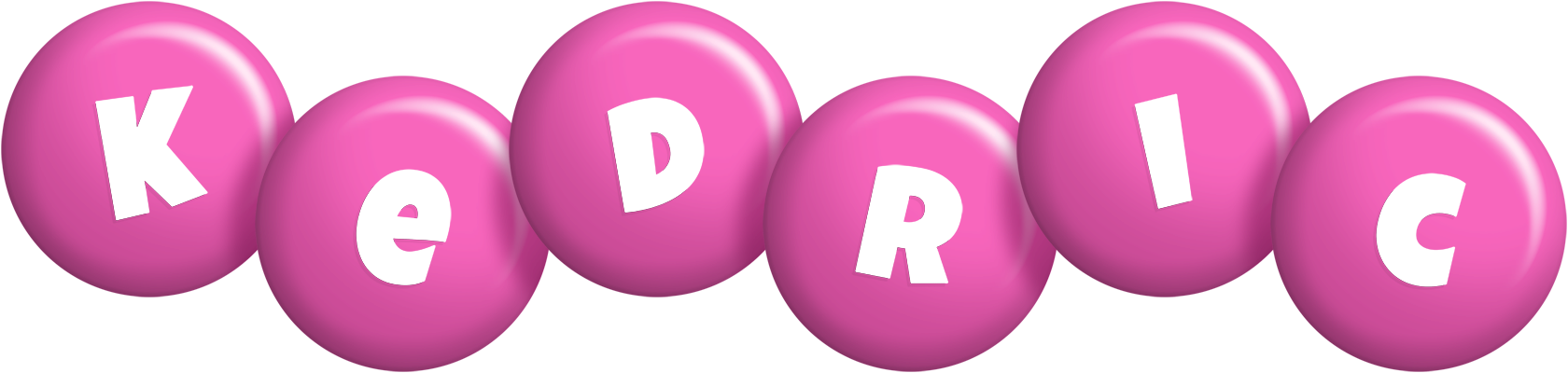 Kedric candy-pink logo