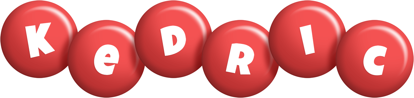 Kedric candy-red logo