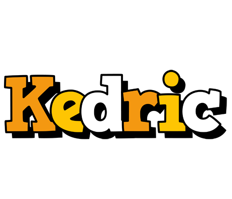 Kedric cartoon logo