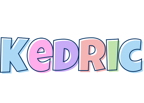 Kedric pastel logo
