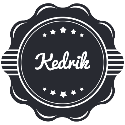 Kedrik badge logo
