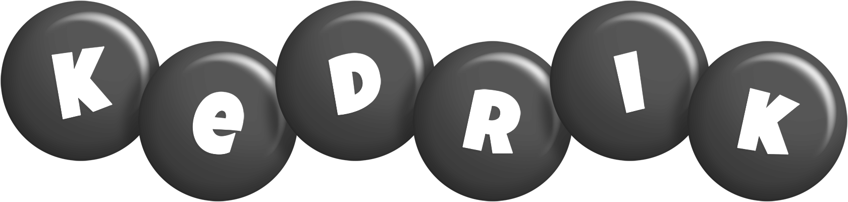 Kedrik candy-black logo