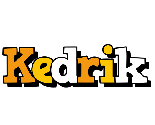 Kedrik cartoon logo