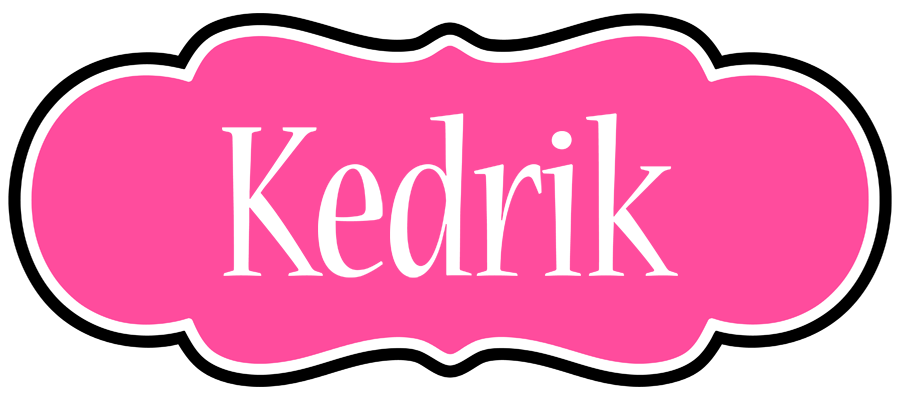 Kedrik invitation logo