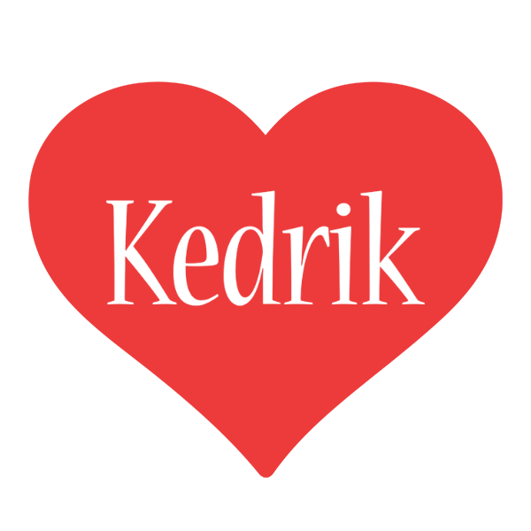 Kedrik love logo