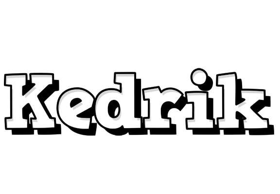 Kedrik snowing logo