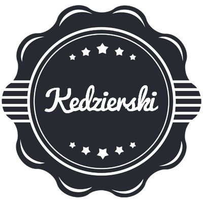 Kedzierski badge logo