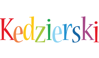 Kedzierski birthday logo