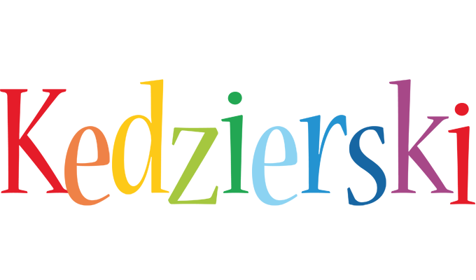 Kedzierski birthday logo