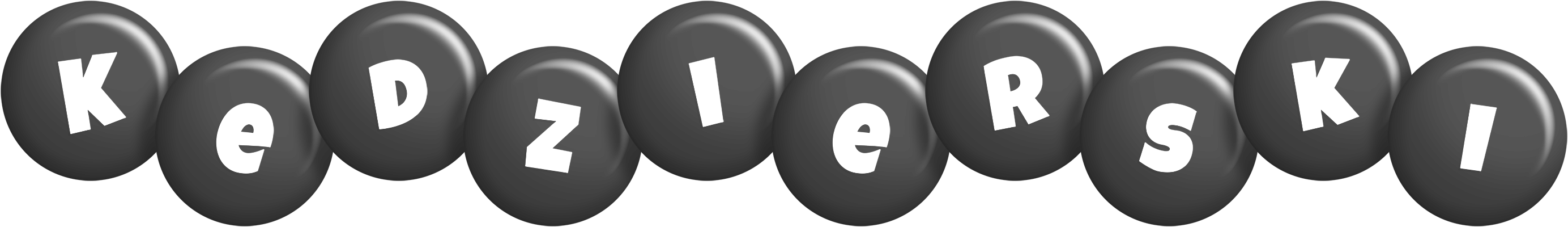 Kedzierski candy-black logo