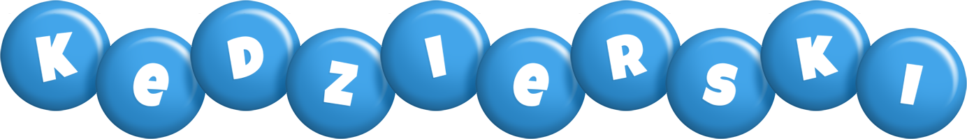 Kedzierski candy-blue logo