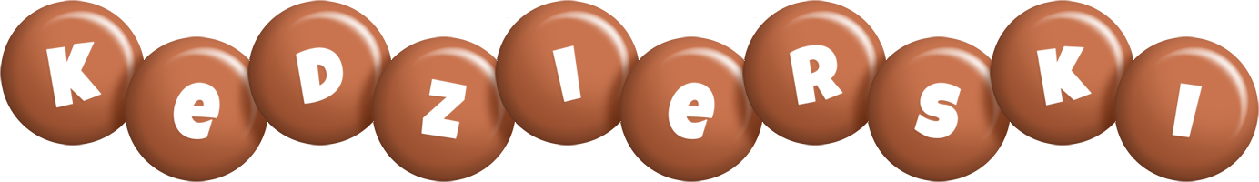 Kedzierski candy-brown logo