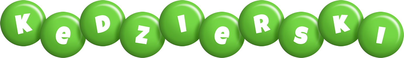 Kedzierski candy-green logo