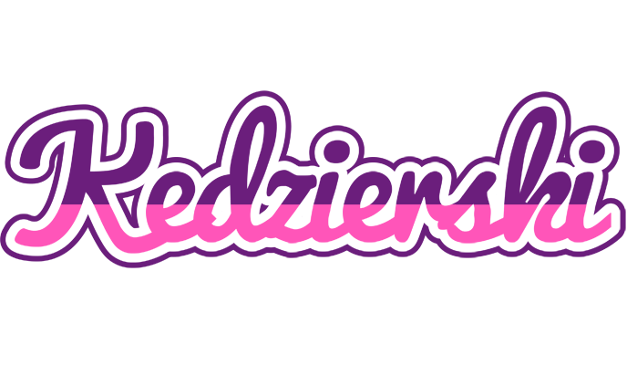 Kedzierski cheerful logo