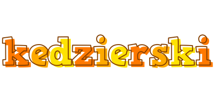 Kedzierski desert logo