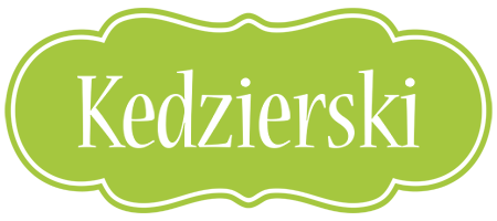 Kedzierski family logo