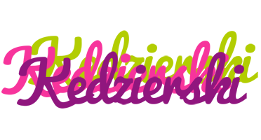 Kedzierski flowers logo