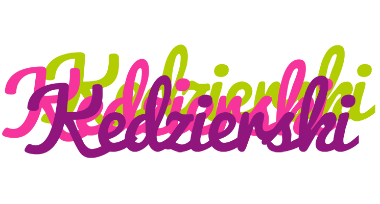 Kedzierski flowers logo
