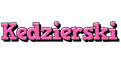 Kedzierski girlish logo