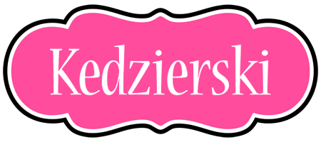 Kedzierski invitation logo