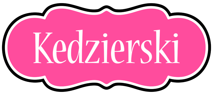 Kedzierski invitation logo