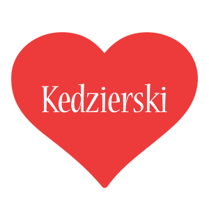 Kedzierski love logo